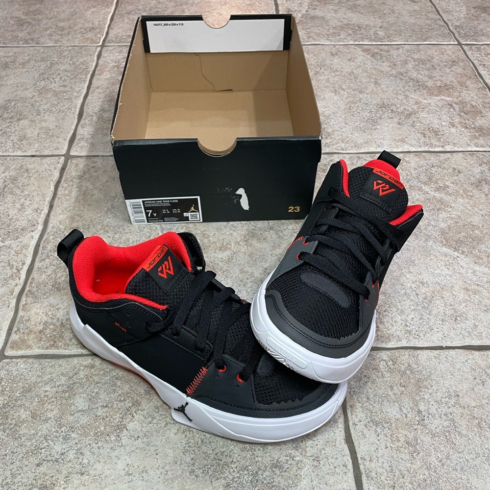 Jordan One Take youth Basketball Shoes size 7